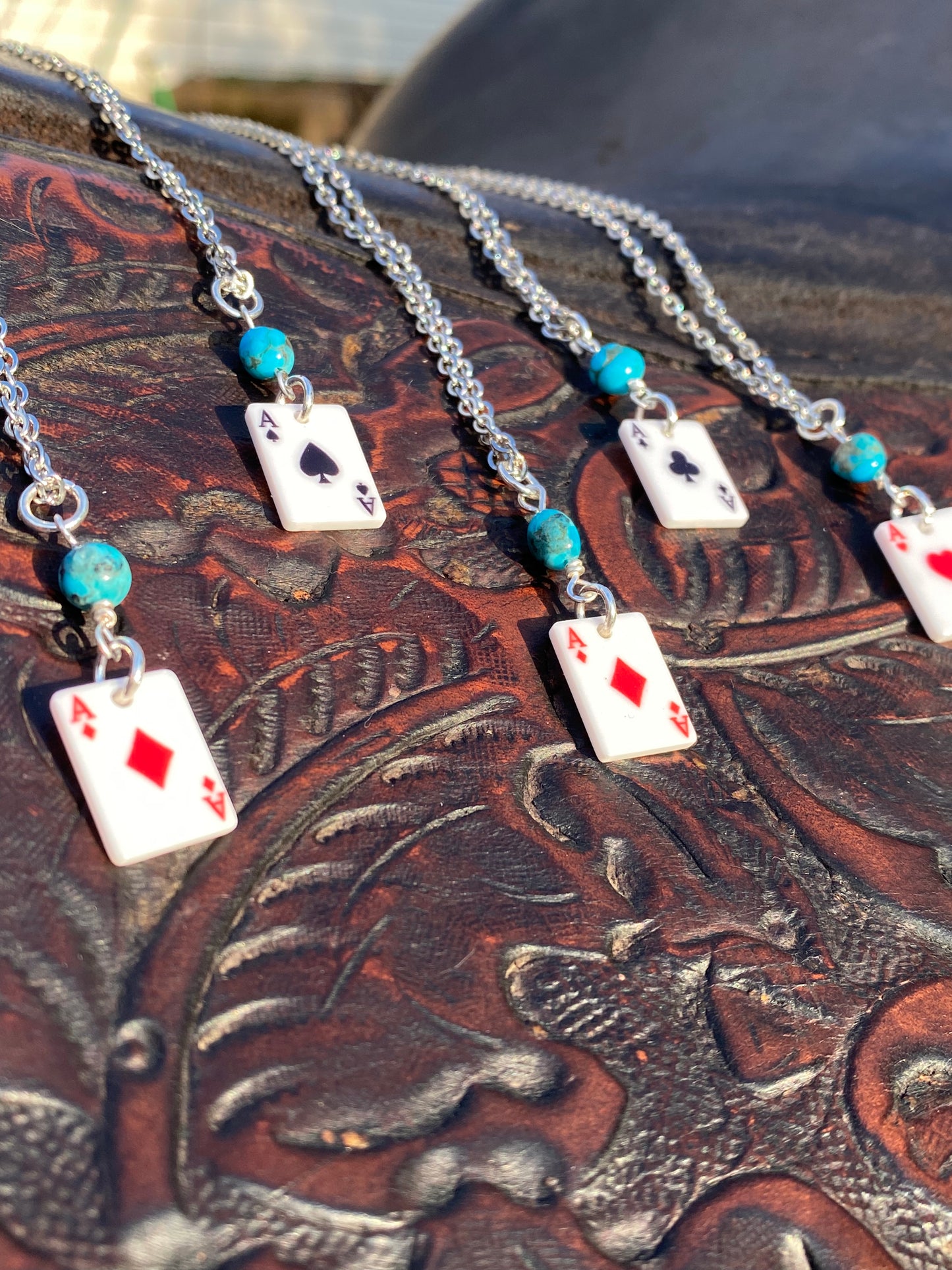 Turquoise Wild Card Necklaces