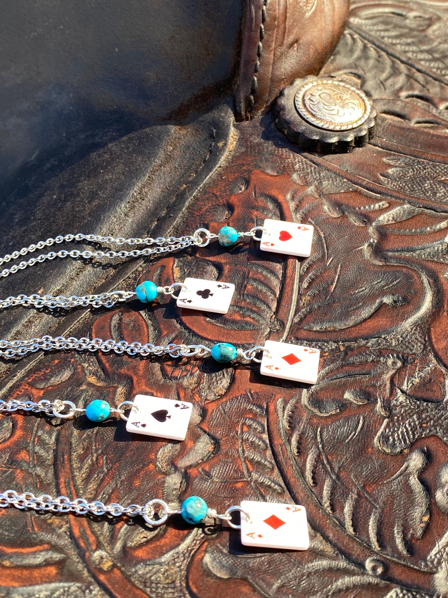 Turquoise Wild Card Necklaces