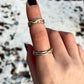 Sterling Silver Braided rings