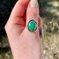 Green Mohave Rope Ring (Size 7.5)