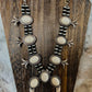 Faux Stone Western Statement Necklace