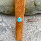 Delicate Kingman Turquoise Ring (Size 9.5)